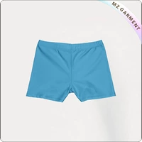 Girl Powder Blue Aqua Booty Shorts